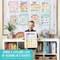 Hadley Designs Colorful Sound Wall Phonics and Vowels English Posters, 9-Piece Set X004ACFGFJ - alternate 7