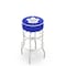 Holland Bar Stool Co 30" Toronto Maple Leafs Cushion Seat, 2-Ring Chrome Swivel Bar Stool L7C130TorMpl - alternate 1