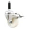 Service Caster 3 Inch 316SS Nylon Wheel Swivel 7/8 Inch Expanding Stem Caster Lock Brake SCC SCC-SS316TTLEX20S314-NYS-78 - alternate 1