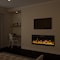 Northwest 60in Wall Mounted Electric Fireplace Recessed Heater with Front Vent, Remote, LED Flames 80-EFFV-6 - alternate 7