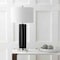 Jonathan Y Dallas 31.5" Ceramic LED Table Lamp, Black/Chrome JYL8021B - alternate 7
