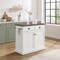 Crosley Shoreline Kitchen Island CF3038BR-WH - alternate 10