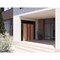 Vdomdoors Front Exterior Prehung Aluminum Double Doors Ronex1033 Teak 2 Sidelights and Top Transom Mirrored RONEX1033DEXD-OAK-W12+72+12xH96+14-LH-O - alternate 3