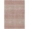 Homeroots 3' X 5' Blush Gold And Ivory Tribal Washable Indoor Outdoor Area Rug 582608 - alternate 9