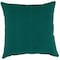 Jordan Mfg Teal Polyester Throw Pillow 4 in. H X 16 in. W X 16 in. L 9952-6828Q - alternate 1