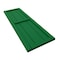 Ekena Millwork True Fit PVC, Two Board Framed Board-n-Batten Shutters, Viridian Green, 10 3/4W x 80H, PR TFP101BF11X080HG - alternate 13