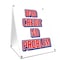 Signmission Bad Credit No Problem, 24 Inch x 18 Inch A-frame Yard Sign, Plastic Sign SBC-1824-Bad Credit No Problem - alternate 1