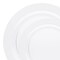 Smarty Had A Party Clear Economy Round Plastic Dinnerware Value Set, 240PK 110CLVP-CASE - alternate 9