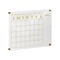 Martha Stewart Grayson Acrylic Wall Calendar w/Notes w/Dry Erase Marker and Mntng Hrdwr, 24in. x 18in., w/Gld Prnt BR-AC-4560-GD-CLRGLD-MS - alternate 1