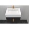 Castello Usa Nile 24-inch Black Vanity Set with White Top and Gold Handles CB-MC-24BLK-GLD-2053-WH - alternate 7