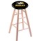 Holland Bar Stool Co Maple Bar Stool, Natural Finish, Michigan Tech Seat RC30MSNat - alternate 1