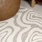 Jonathan Y Eryx Modern Bohemian Abstract Organic Reversible Machine-Washable Gray/Cream 5 ft. x 8 ft. Area Rug SVH103A-5 - alternate 8