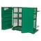 Greenlee Mesh Back Storage Cabinet, Green, 48 in W x 28 in D x 52 in H 5060MESH - alternate 3