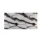 Homeroots 82" Black and White Faux Marble and Wood Double Pedestal Base Dining Table 564893 - alternate 17