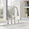 Blanco Empressa Bridge Faucet Pull Down 1.5 gpm, Stainless 442505 - alternate 6