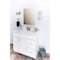 Craftmark Shaker Retreat Wht 36'' Wx34'' Hx21''D Vanity Base without Top 2 Door/2 Drawer SR3621D - alternate 9