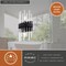 Vaxcel Delevan 2-Light Matte Black Modern Wall Sconce, Dimmable Bathroom Vanity Fixture W0537 - alternate 7