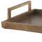 Homeroots 12in Gold Metal Hand Finished Vanity Tray With Handles 731275 - alternate 9