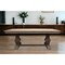 Homeroots 84" Gray Solid Wood Dining Table 488683 - alternate 6