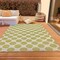 Homeroots 8' X 10' Sage And Ivory Polka Dot Washable Indoor Outdoor Area Rug 614866 - alternate 9