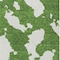 Homeroots 10' X 14' Green And Ivory Abstract Washable Indoor Outdoor Area Rug 614532 - alternate 9