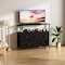 Simple Deluxe TV Stand Dresser for Bedroom Entertainment Center with 5 Fabric Drawers, Storage Organizers Units f 3A88HKCABT5TVBLK - alternate 8