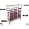 Omnimed Horizontal Cabinet Chart Rack Hold X-Large Binders(24 Binder Capacity 264582-BG - alternate 3