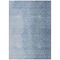 Homeroots 5' X 8' Navy Blue And Sky Blue Abstract Washable Indoor Outdoor Area Rug 588215 - alternate 9