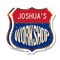 Signmission Joshua's Workshop, 18 inch X 18 inch, Plastic Sign, 2PK SHI-P-2PACK-18-489-JOSHUA - alternate 1