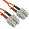 Sanoxy 3m SC/SC Duplex 50/125 Multimode OM2 Fiber Optic Cable SNX-CBL-LDR-FB104-5603 - alternate 1