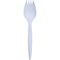 Genuine Joe Medium-Weight Sporks - Polypropylene - White, 1000PK GJO20004 - alternate 1