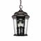Euri Lighting Bronze LED Hanging Lantern with Flickering Flame, Dual Modes, Water Glass, Wall Switch EHL-130W-MD - alternate 7