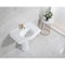 Kingston Brass 35" Ceramic Pedestal Sink, Single Hole, Glossy White VPB3510 - alternate 6