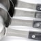 Oster Blakeley 4 Piece Stainless Steel Measuring Cup Set in Dark Gray with Wood Handles 141103.04 - alternate 6