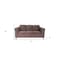 Homeroots Two Piece Dark Brown Five Person Seating Set 530494 - alternate 8