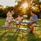 Flash Furniture Insta-Fold 6 Foot Granite Gray Indoor-Outdoor Picnic Table - Commercial Grade Foldable Steel Frame RB-EBB-3072FD-MND-GY-GG - alternate 10