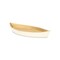 Homeroots 10in Gold And Off White Cast Iron Oval Boat Shaped Tray 634798 - alternate 8