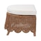 Bali & Pari Detta Natural Rattan Footstool 263-14483-ZORO - alternate 8
