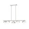 Z-Lite Realm Sphere 5 Light Linear Chandelier, Brushed Nickel, 42 In W 7517-5L-BN - alternate 1
