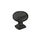 Amerock Surpass 1-1/4 in 32 mm Diameter Matte Black Cabinet Knob BP36893FB - alternate 1