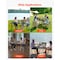 Vevor Folding Portable Camping Table Oxford Outdoor Picnic Square Table 4 Cup Holders GV-BZ2 - alternate 7