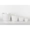Border Concepts 6 in. D Ceramic Flair Saucer Planter White 533342 - alternate 2