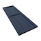 Ekena Millwork True Fit PVC, Two Board Framed Board-n-Batten Shutters, Starless Night Blue, 10 3/4W x 67H, PR TFP101BF11X067OB - alternate 12