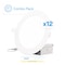 Infibrite 6 In 4000K Cool White 12W 1050LM LED Ceiling Light Kit, Dimmable, Wet Rated, 12PK IB-002-4-12W-WH-12PK - alternate 1