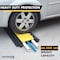 Kable Kontrol Cable Ramp, 2.95 in H, 35.43 in L, 19.685 in W, 3 Channel, Polyurethane/Rubber, Black, Yellow CP9986 - alternate 7