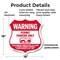 Signmission No Parking Without Permit Shield Sign Wa, 18 Inch X 18 Inch, Plastic Sign SHI-P-18-398 - alternate 6