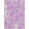 Homeroots 9' X 12' Lavender Purple And Lilac Floral Washable Indoor Outdoor Area Rug 611202 - alternate 8