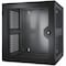 Apc NetShelter 13U Wallmount Rack Cabinet Vented Door Double Hinged Server Depth AR100HD - alternate 1