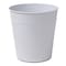 Happimess Riley Modern Classic Hammered Steel Accent 2-Gallon Wastebasket, Matte White HPM1111D - alternate 6