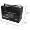 Upg 6V 200Ah I4 Group 27 case, Battery 45969 - alternate 7